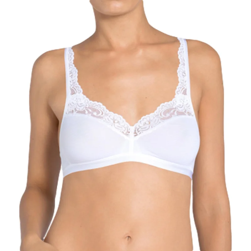 t-shirt bra for small breastsSloggi Romance Si Bra White