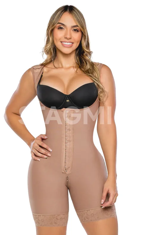 open-bust waist trainer for tops and dressesStagmi 7131 FAJA CÓMODA PARA USO DIARIO