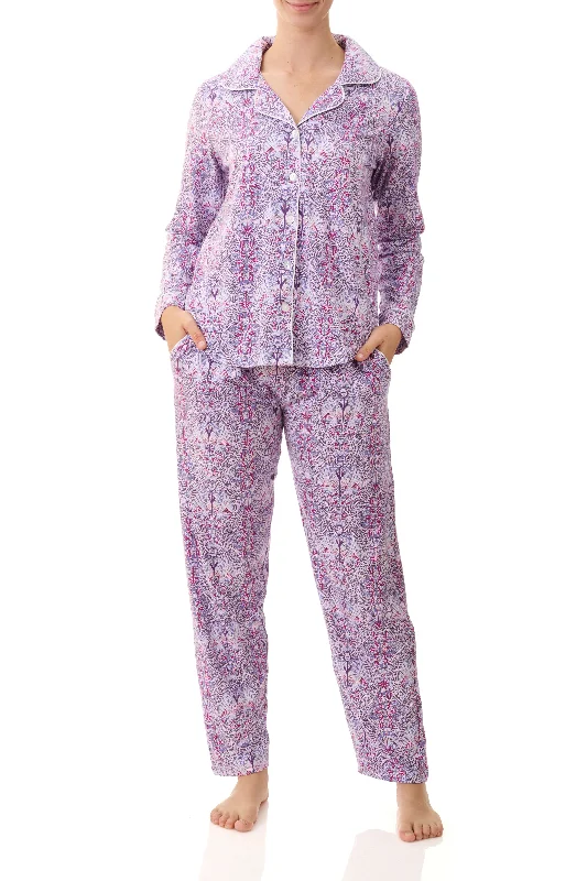 women's pajamas for yoga and meditationFLORENCE BROADHURST ARABIAN BIRDS PJ SET - 3LB41A