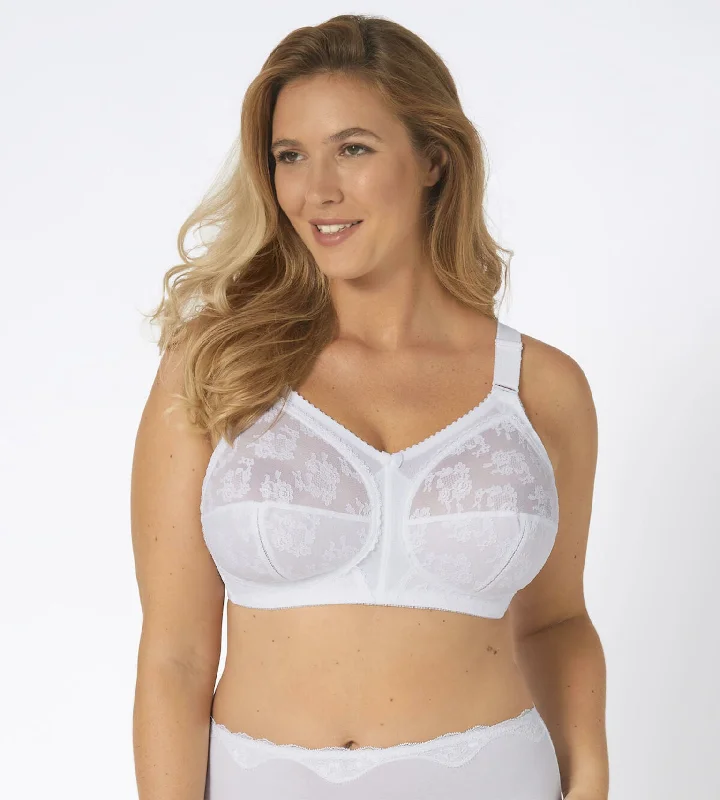 plus-size wireless braDoreen X - White