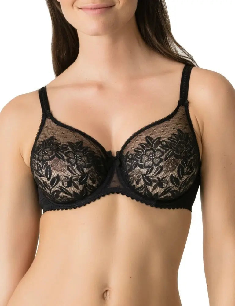 plus-size nursing bra with crossover strapsPrimaDonna Divine Seamless Bra 162650