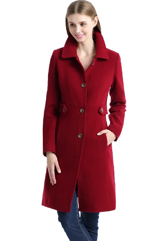 Women's Parka CoatsBGSD Women Heather Wool Walking Coat