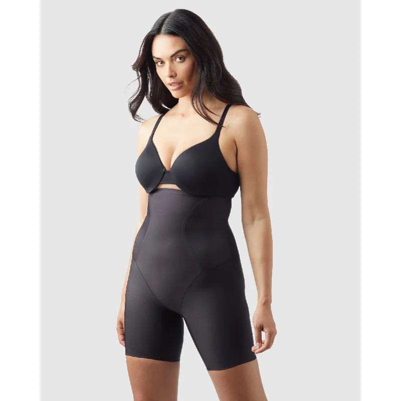 seamless body suit with long sleeves for full-body smoothingSkin Benefit Ultra High Waist Shaper Shorts