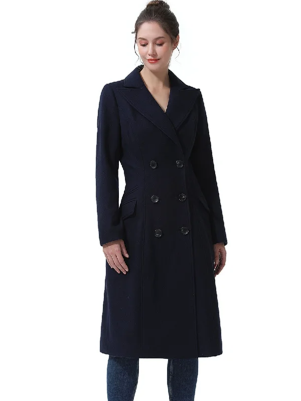 Stylish Women's CoatsBGSD Women Bri Long Wool Pea Coat