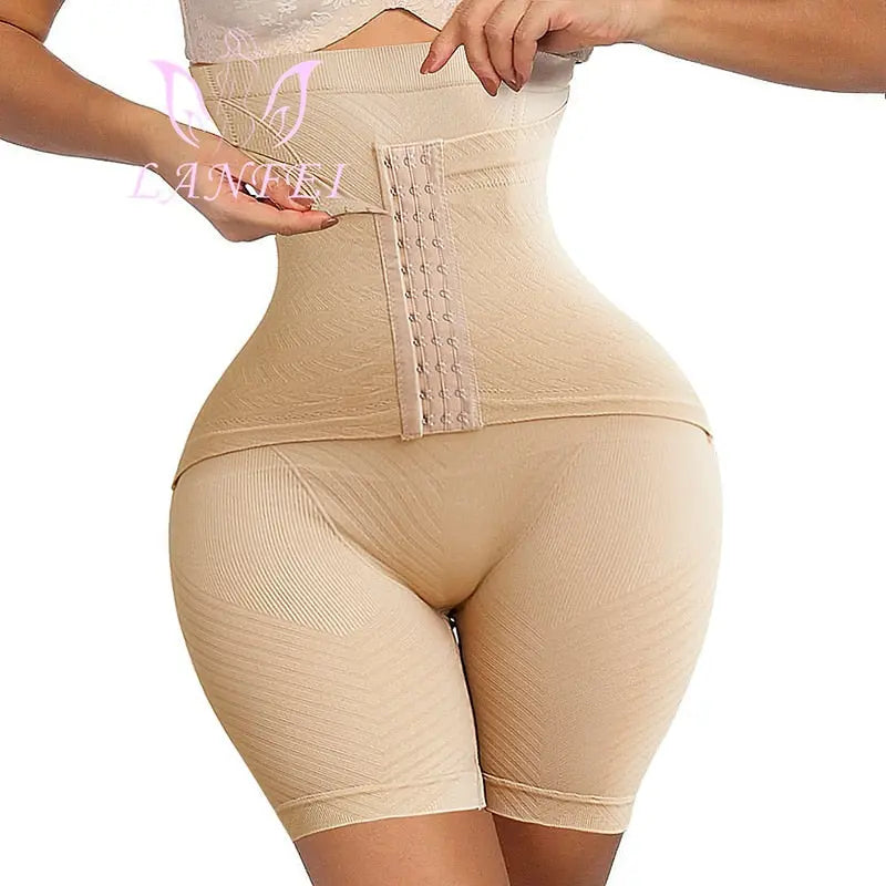 plus-size waist trainer with adjustable hooksHLS Firm Tummy Control Shapers.