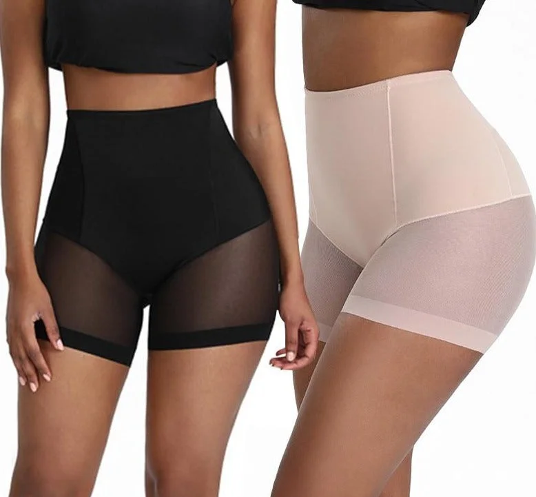 full-coverage body shaper for smooth linesHLS High Waist Slimming Butt Lifter Hip Control Panties