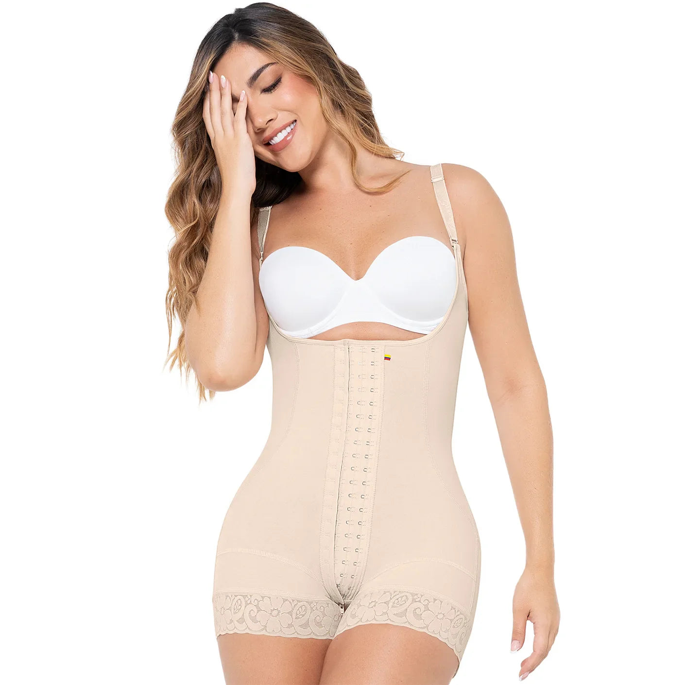 adjustable waist cincher for customizable fitPost Surgery High Compression Garment Stage 2 Fajas Colombianas MARIAE FPT1530