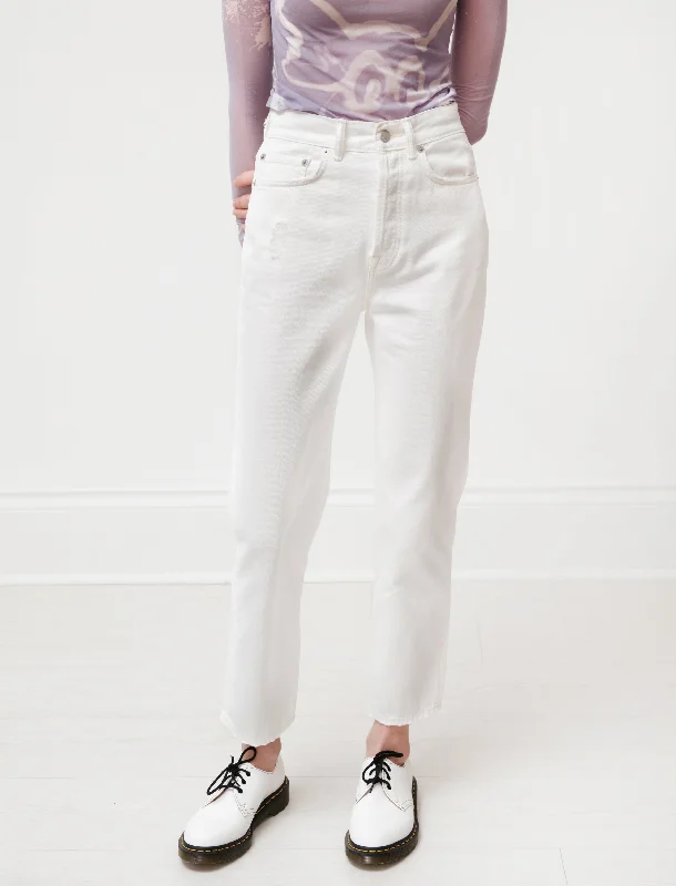 Women's Jodhpurs with Shawl CollarMece Beaten White