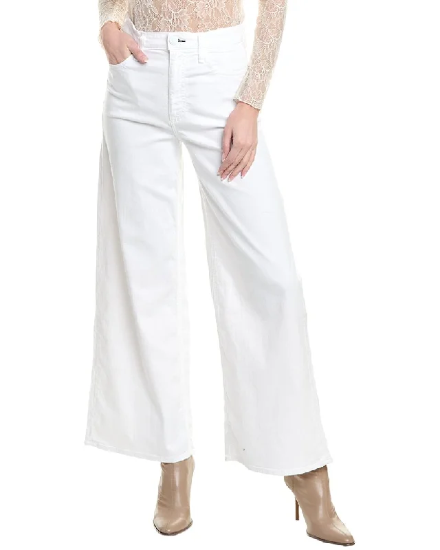 Women's Jodhpurs with Square Collarrag & bone Serena Bright White Full-Length Jean