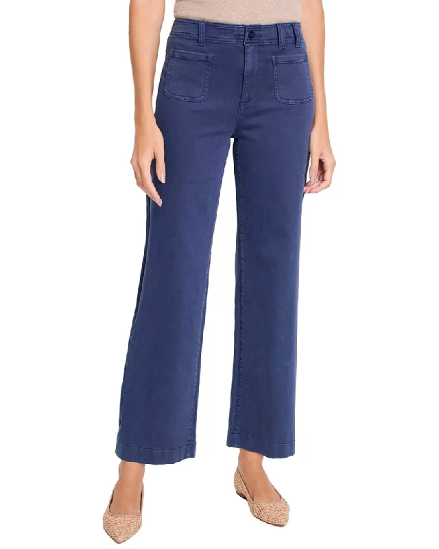 Women's Jodhpurs with Sweetheart CollarNIC+ZOE Mid Rise Wide Leg Pocket Jean