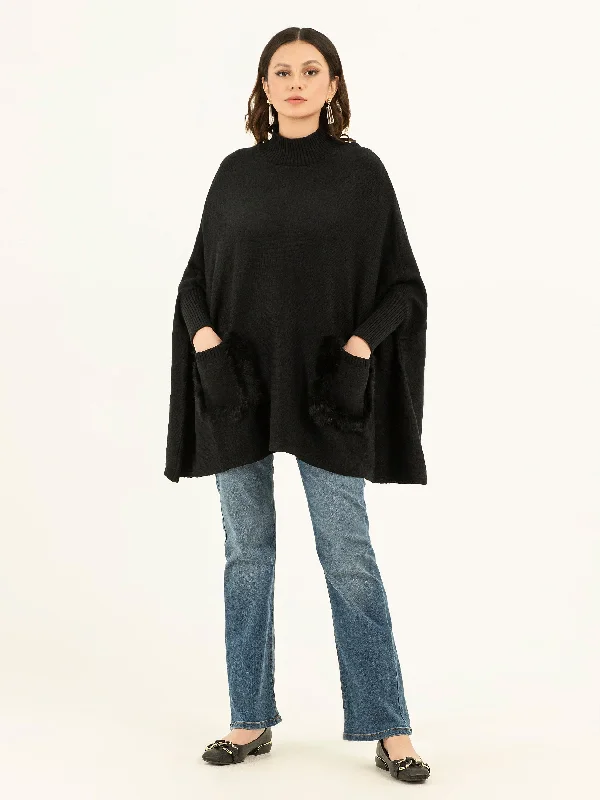 Women's Georgian Wool SweatersVintage Batwing Sweater