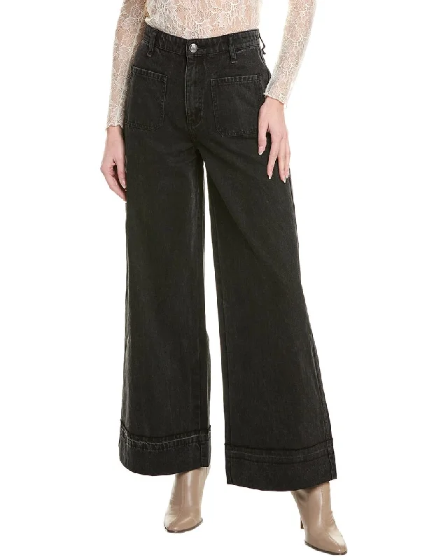 Women's Jodhpurs with Notched Collarrag & bone Marina Anglique Wide Leg Jean