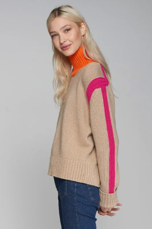 Women's Sweetheart Collar SweatersJersey Neon Sweater