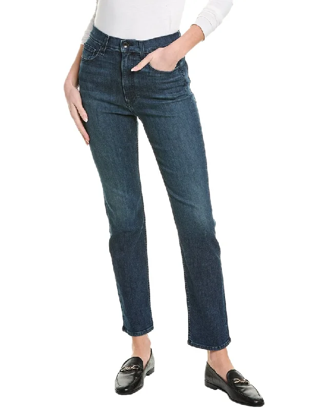 Women's Jodhpurs with Shirt Collarrag & bone Fern Dark Wash Full-Length Slim Jean