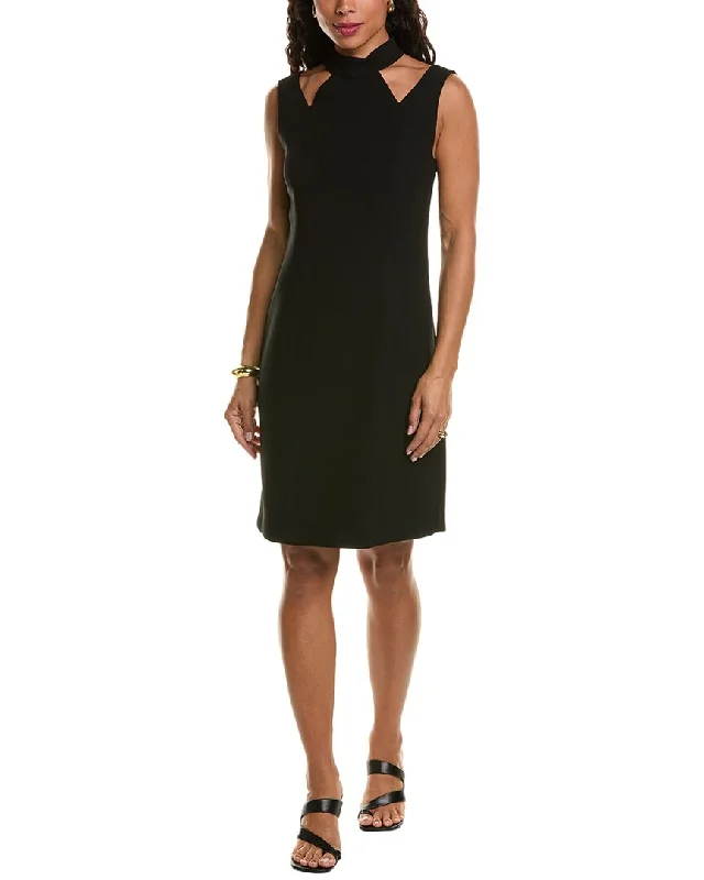 Women's Shirt Collar DressesElie Tahari Cutout Sheath Dress