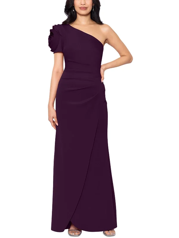 Women's Boat-Back DressesWomens One Shoulder Formal Evening Dress